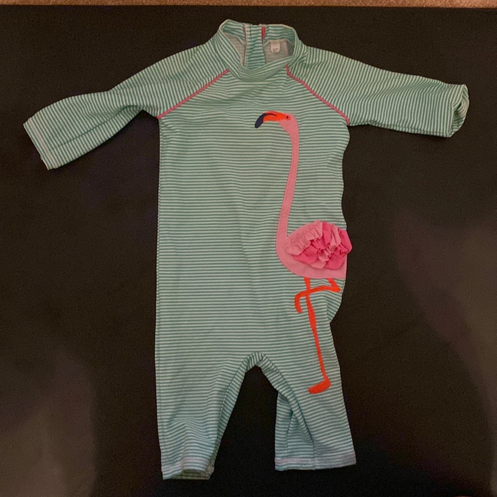 COPY - Boden flamingo 92cm one piece swimsuit upf 50